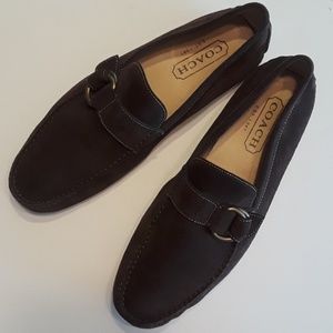Coach Men's "Nicholas" suede loafer